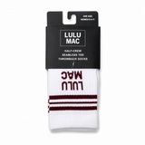 LM-SO-1001 Lulu Mac Socks Single Pair - MAROON