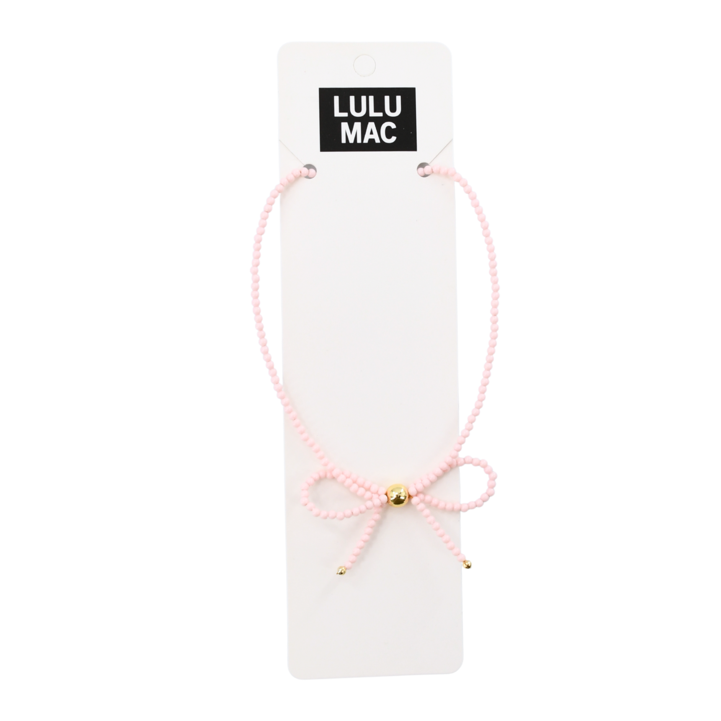 NK--BOW-LIGHT PINK
