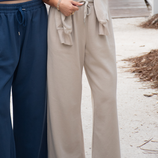 LM-PA-1001  TERRY CLOTH PANT-SAND
