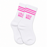 LM-SO-1001 Lulu Mac Socks Single Pair - BUBBLEGUM