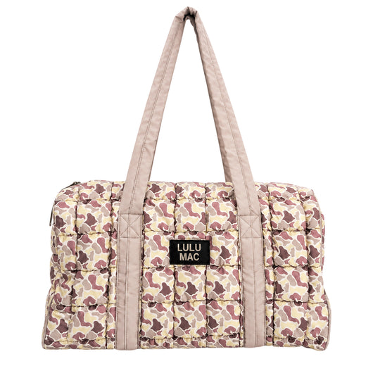 LM-MP-2812 PUFFER DUFFLE BAG - LT. CAMO