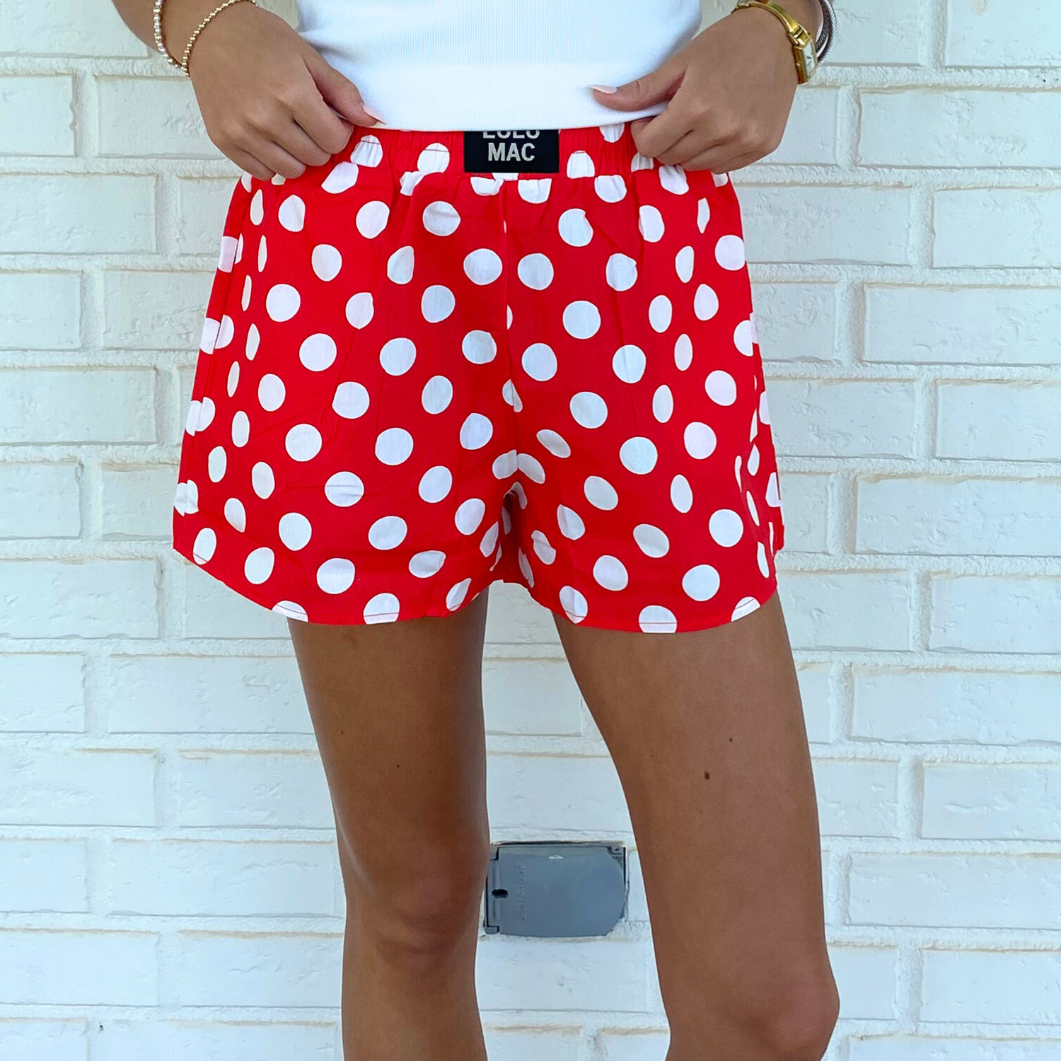 BXPD-RED POLKA DOT