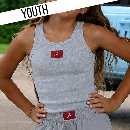 KD-AL-OG-TANK YOUTH ALABAMA TANK - GREY