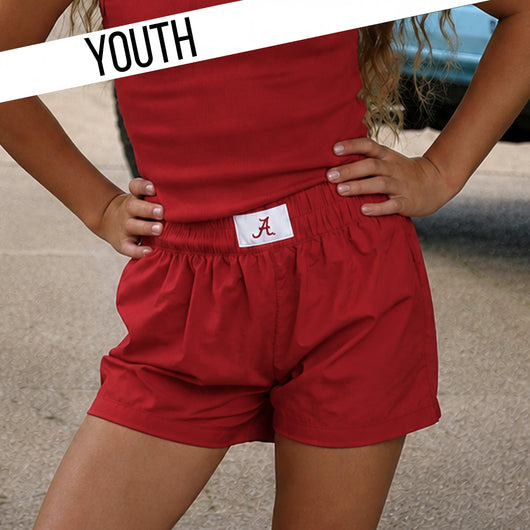 KD-AL-OG-SHORT YOUTH ALABAMA SHORT - CRIMSON
