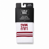 LM-SO-1001 Lulu Mac Socks Single Pair - CRIMSON