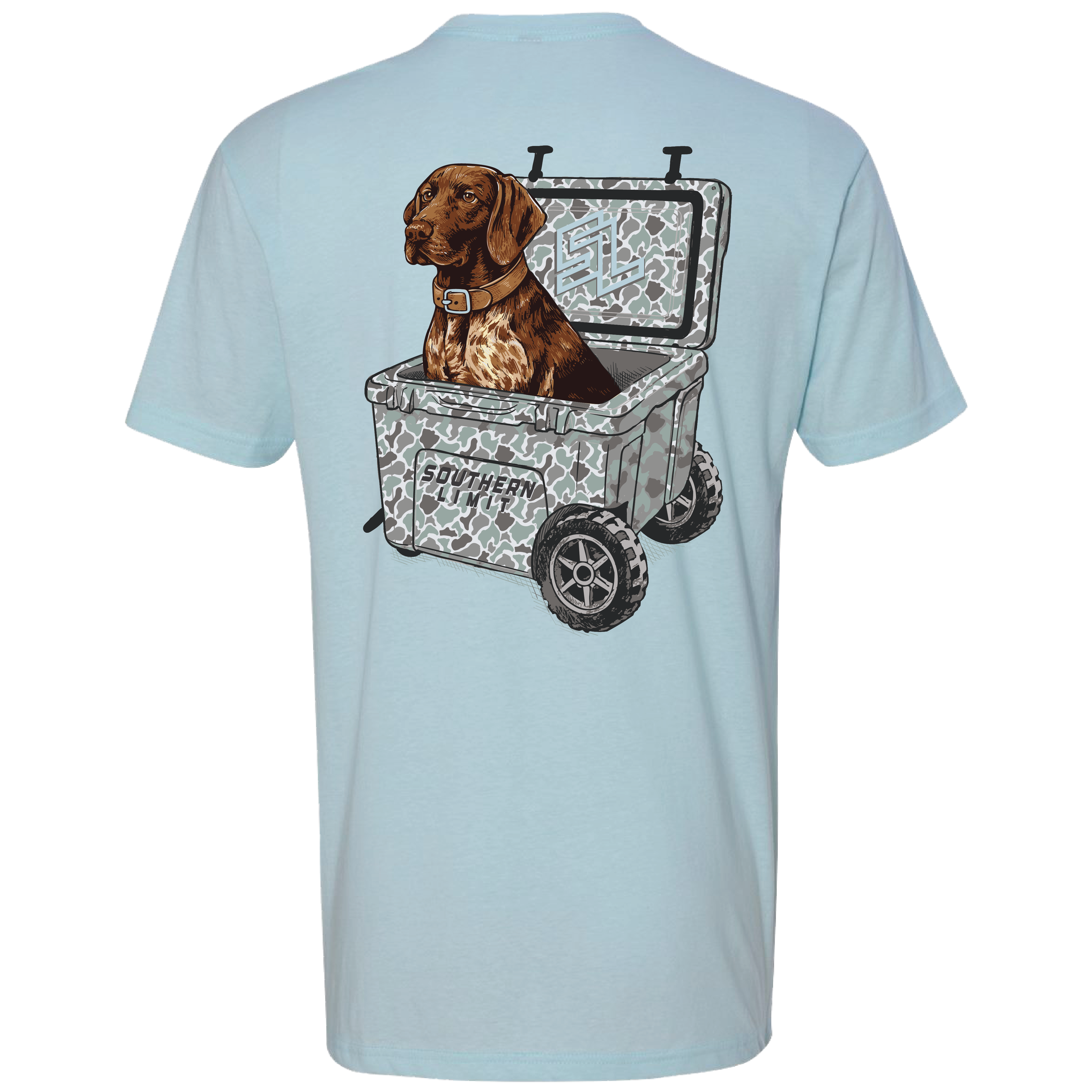 SL-137 Dog Cooler Ice Blue