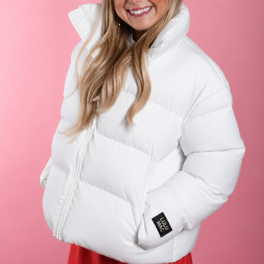 LM-CT-1001 Puffer Jacket - White