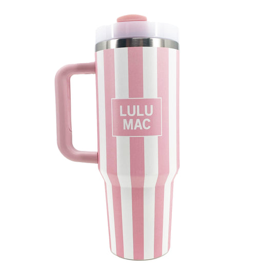 LM-DW-1001 LT PINK STRIPE TUMBLER
