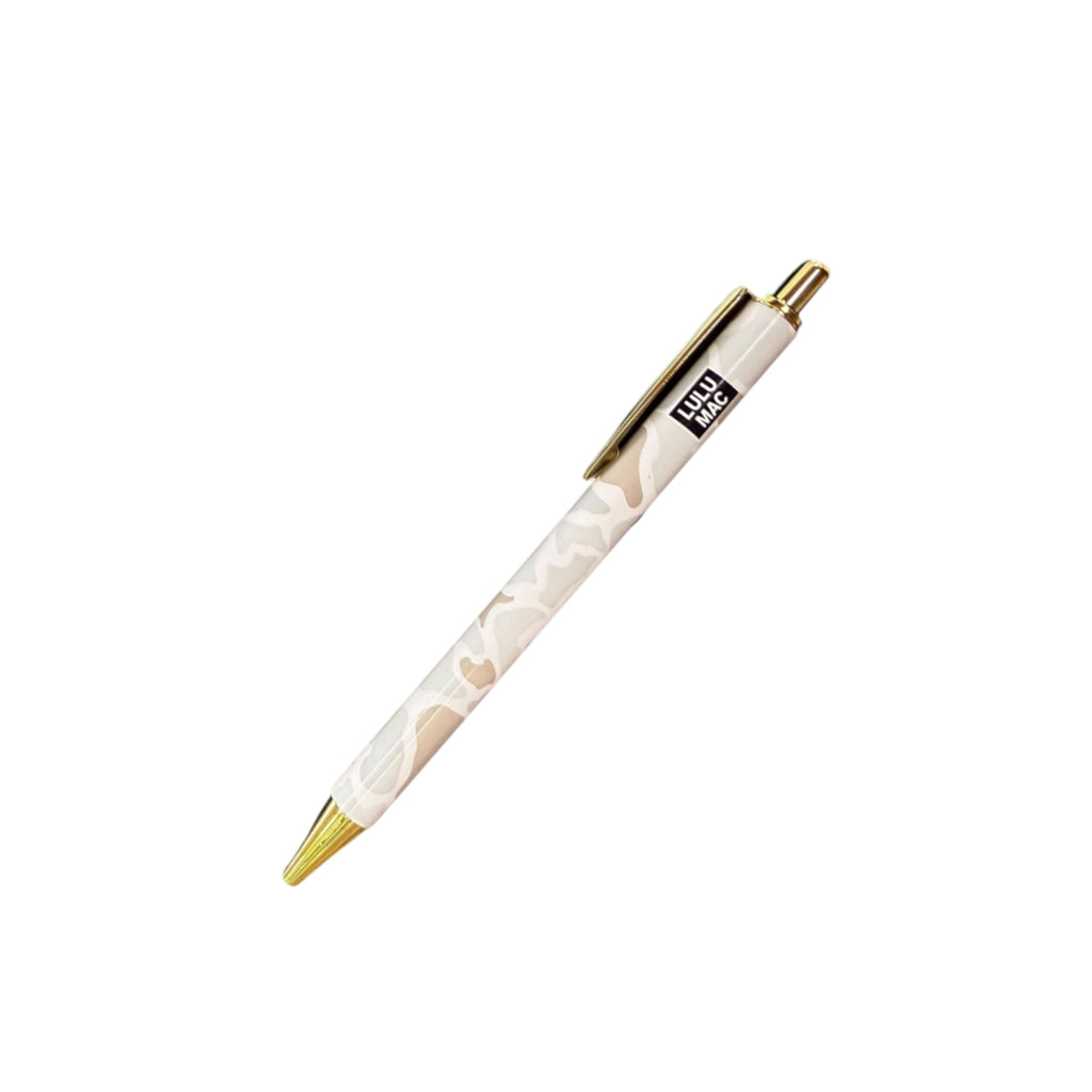 LM-PEN-CA White Camo Ink Pen