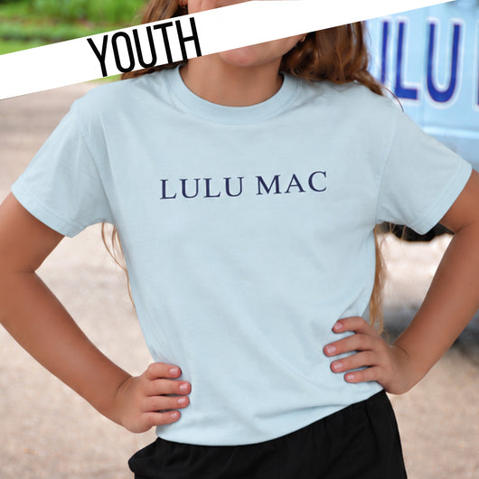 KD-TS-1023 Logo Youth Chambray Comfort Colors Tee
