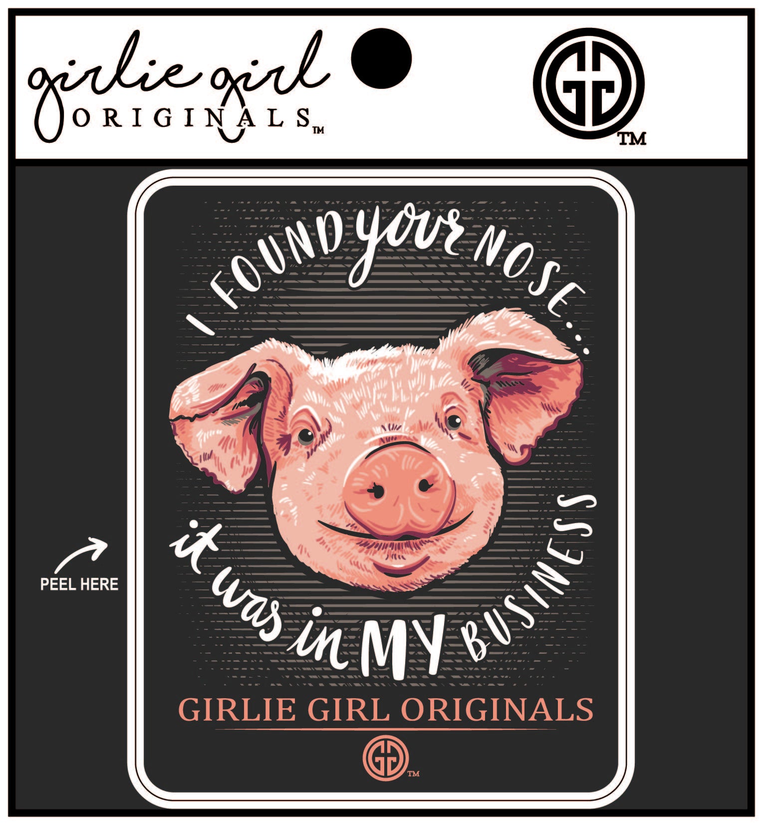Decal/Sticker Nose Business 2527